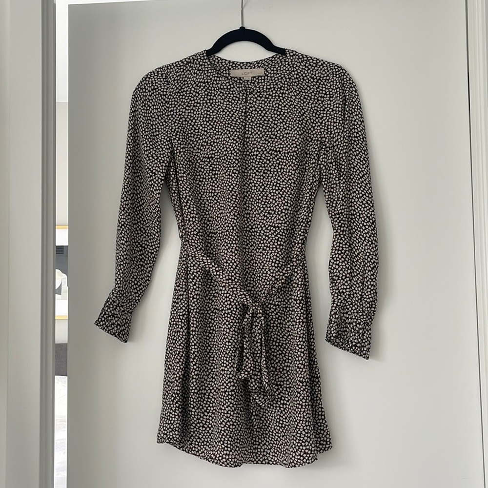 NWT LOFT Long Sleeve Dress